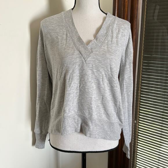 Rag and Bone | Heather Gray V-Neck Pullover Size XS - Picture 1 of 9